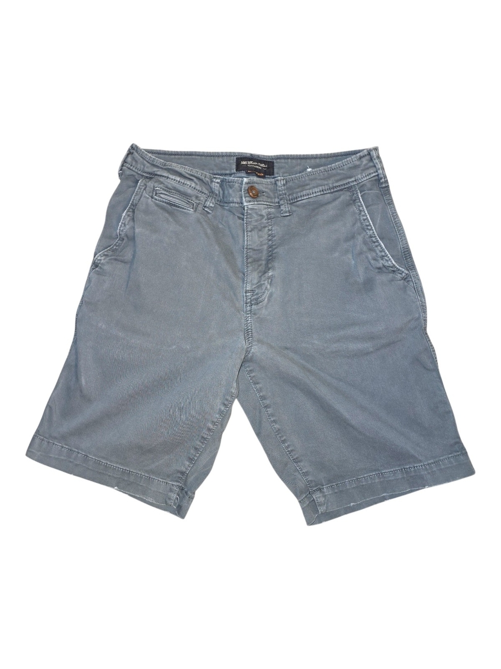 American Eagle Outfitters Slate Blue Flat Front Shorts